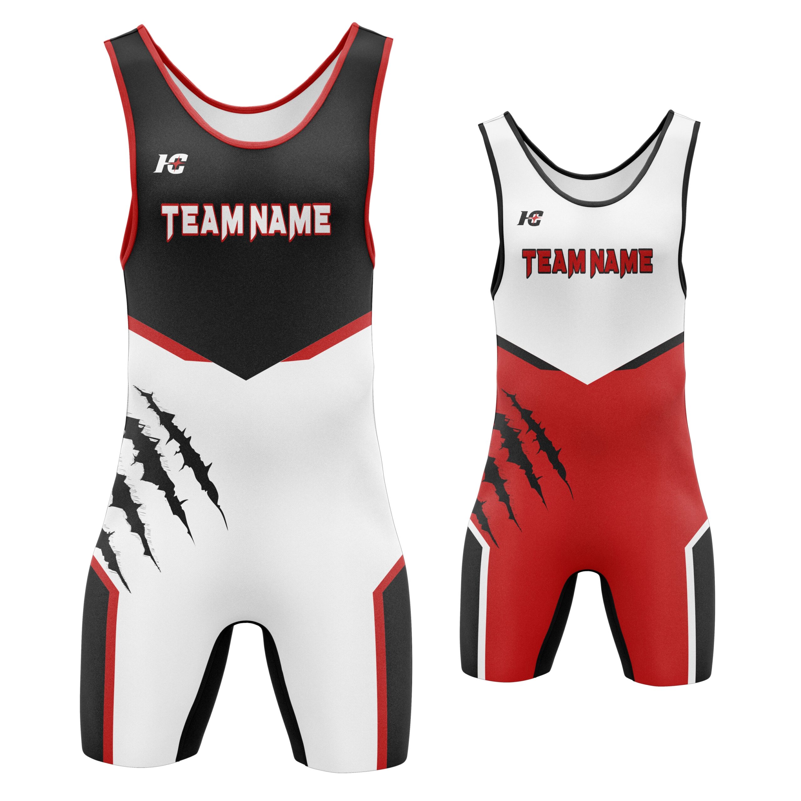 Reversible Wrestling Singlet