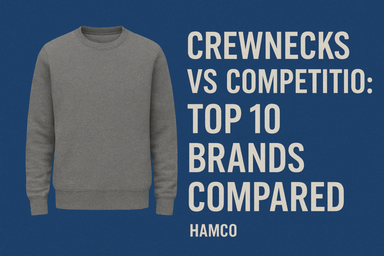 Crewnecks vs Competition: Top 10 Brands Compared
