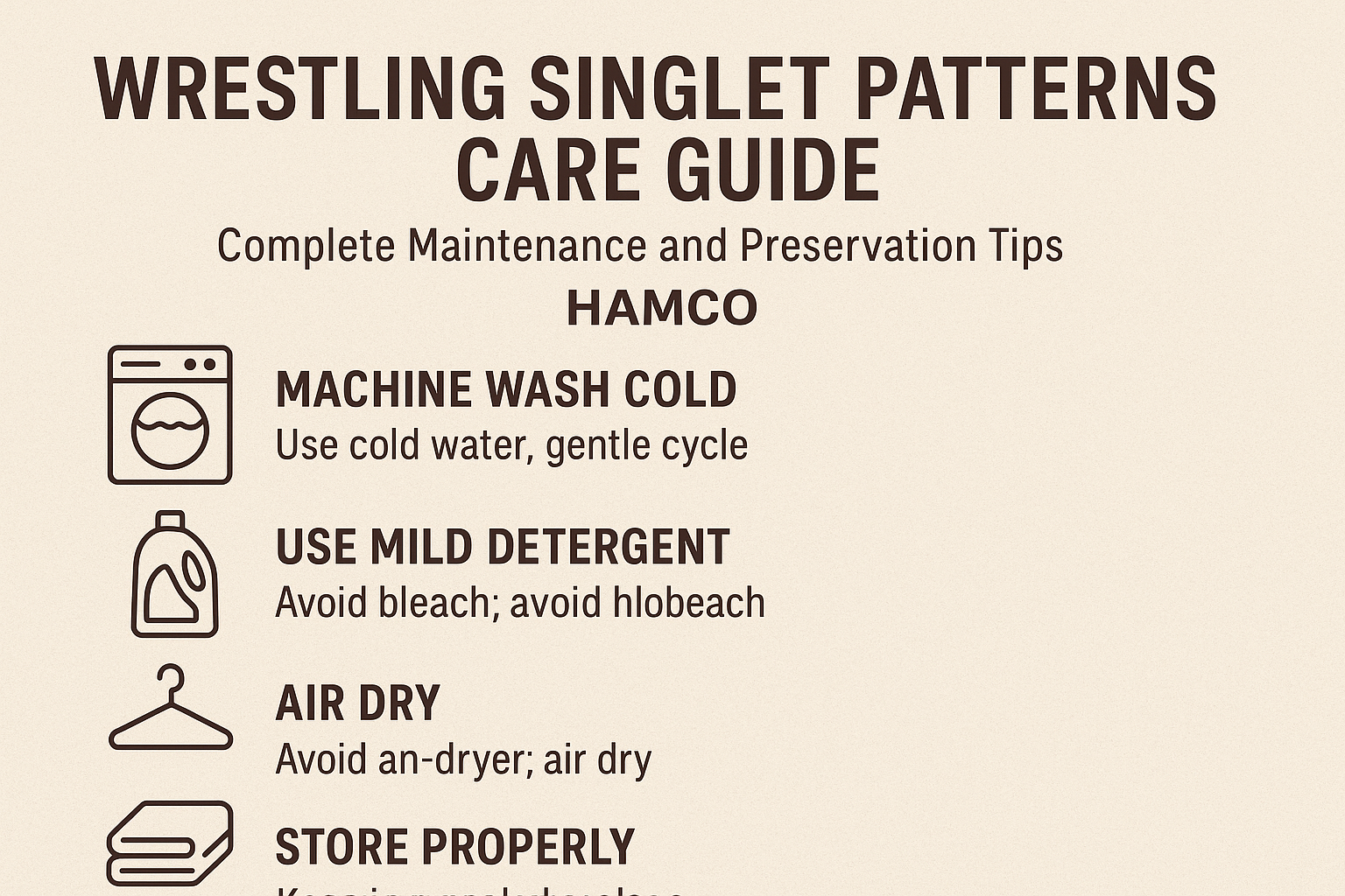 wrestling singlet patterns