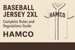 Baseball Jersey 2XL: Complete Rules and Regulations Guide