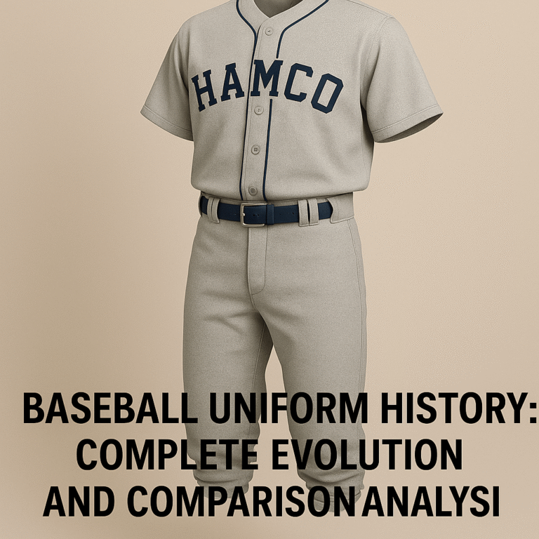 Baseball Uniform History: Complete Evolution and Comparison Analysis