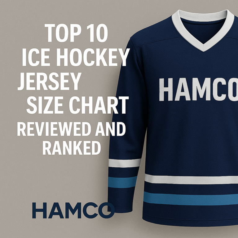 Top 10 Ice Hockey Jersey Size Chart Reviewed and Ranked
