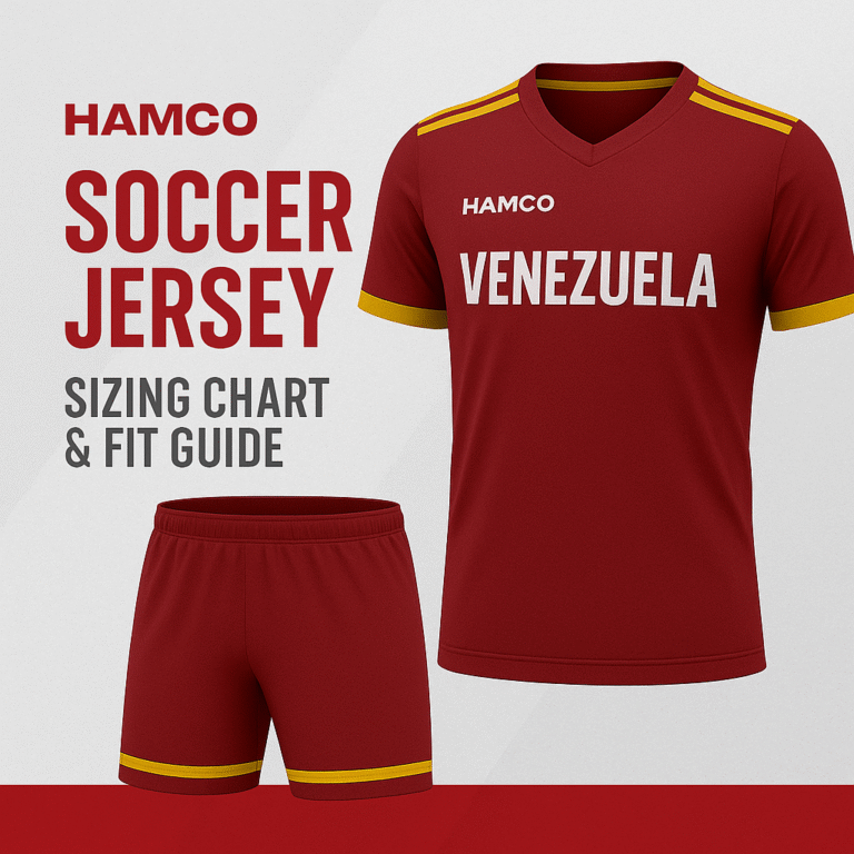Soccer Jersey Venezuela Sizing Chart & Fit Guide