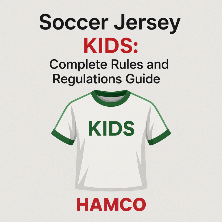 Soccer Jersey Kids: Complete Rules and Regulations Guide