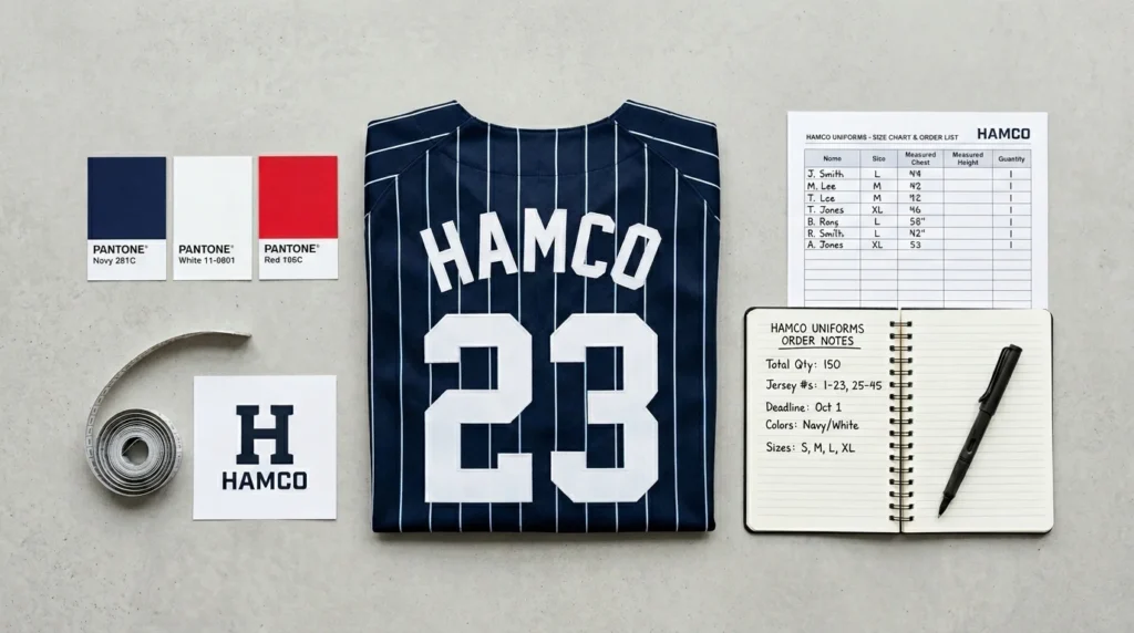 How to Order Team Uniforms in Bulk