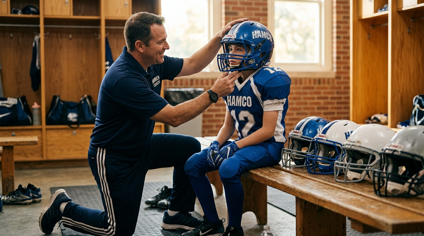 Youth Football Helmet Guide