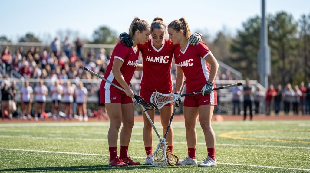 Girls lacrosse team names ideas with Hamco Sports custom women's uniforms