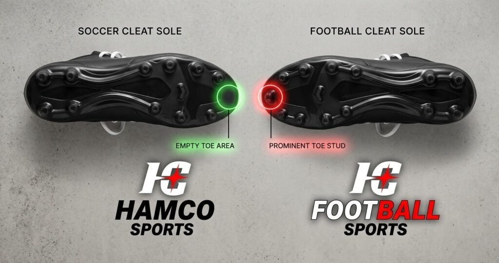 Difference Between Soccer and Football Cleats: 2026 Guide
