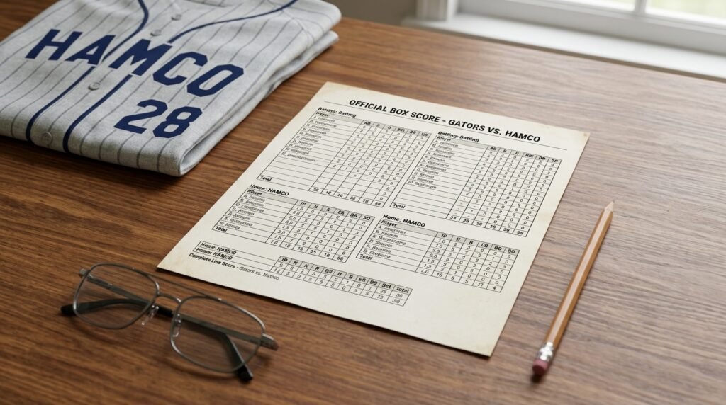 How to Read a Baseball Box Score