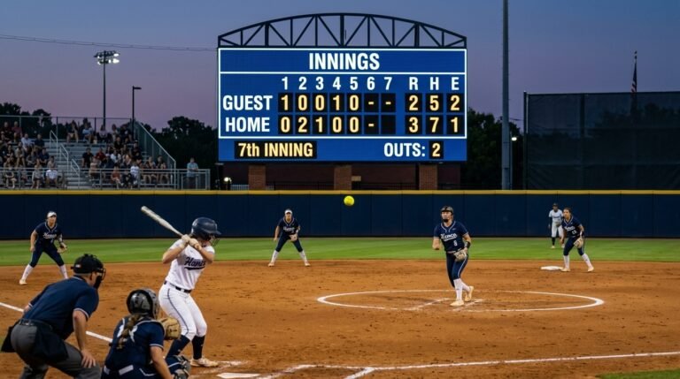 College Softball Innings, Mercy Rules, and Format: NCAA, NAIA, JUCO Side by Side