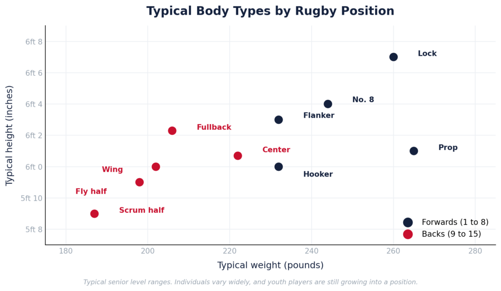 rugby positions
