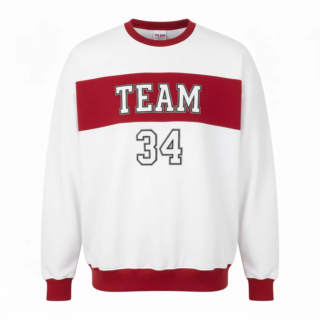 Crewneck Baseball Sweatshirt