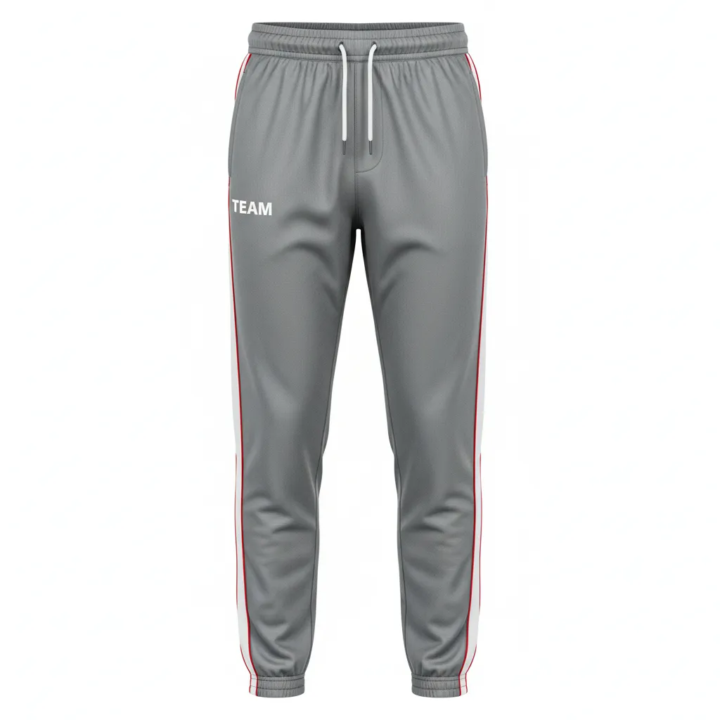 Custom Basketball Joggers - Front View - HAMCO