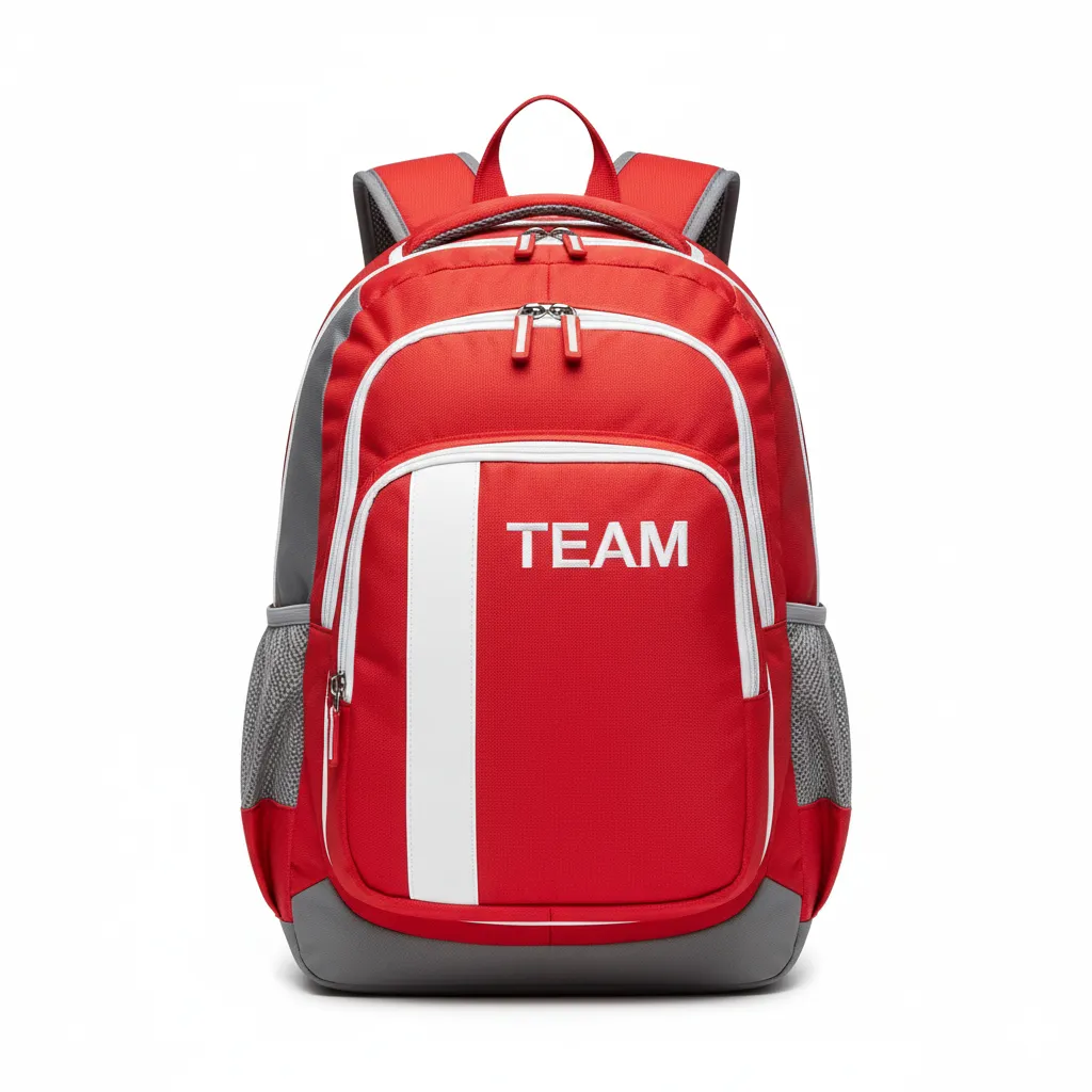 Custom Basketball Team Backpack - Front View - HAMCO