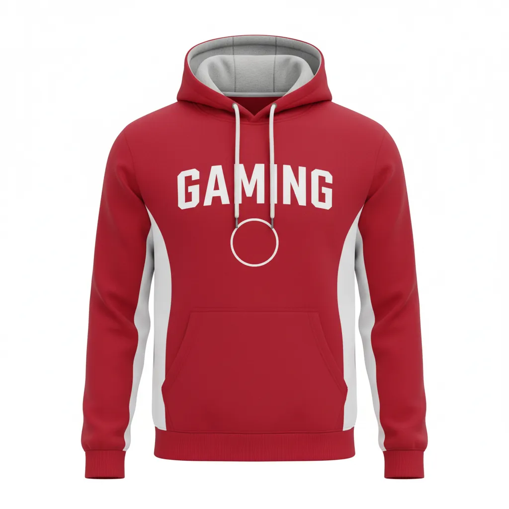 Custom Esports Pullover Hoodies - Front View - HAMCO