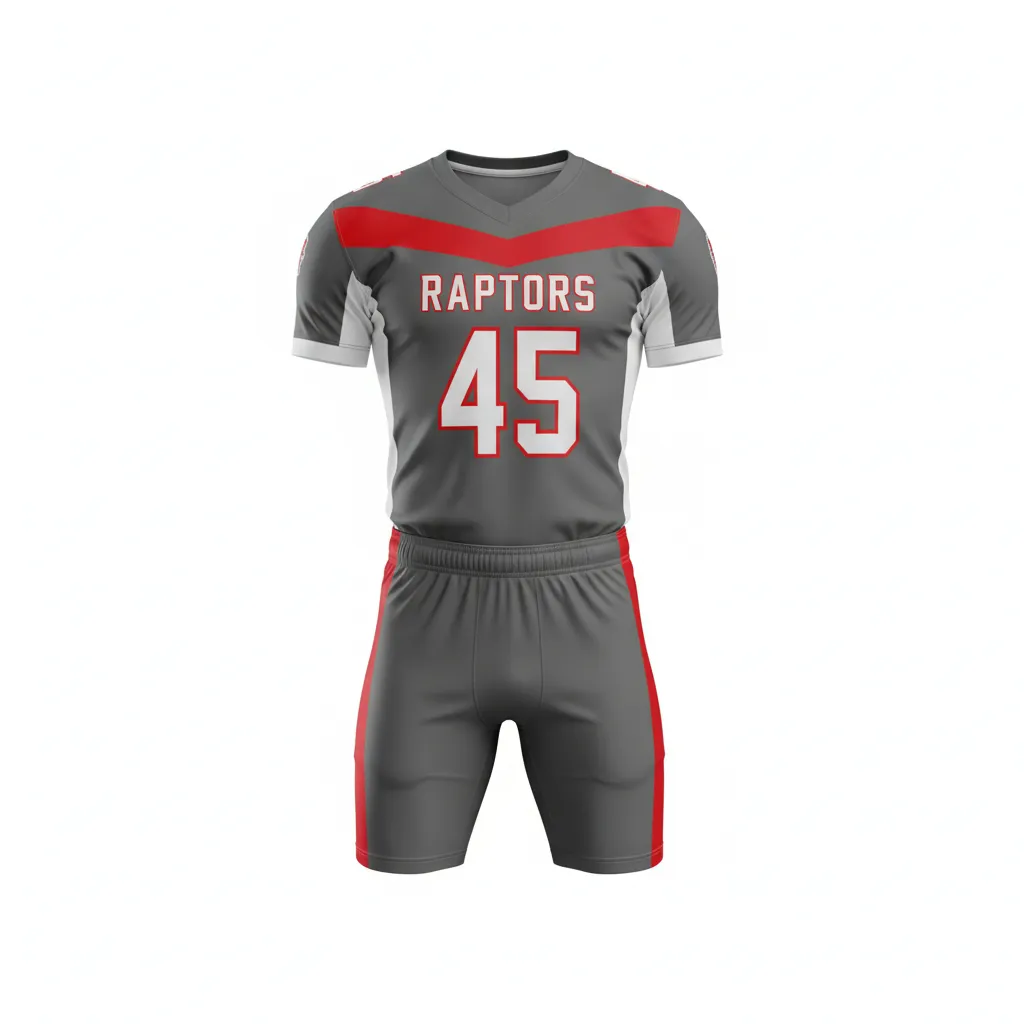 Custom Flag Football Compression Uniforms - Front View - HAMCO