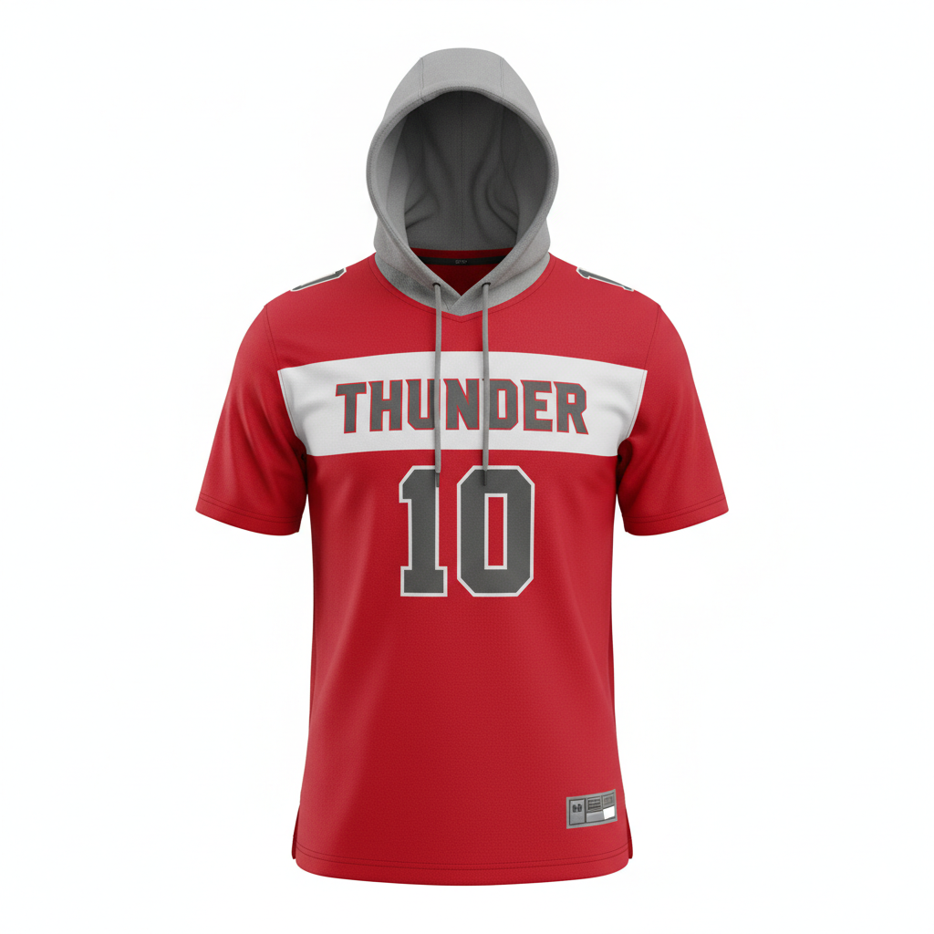 Flag Football Hooded Jersey