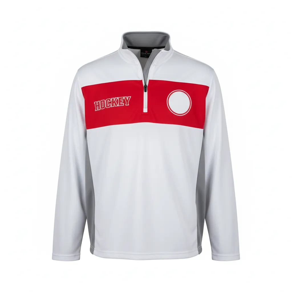 Custom Ice Hockey Quarter-Zip Pullovers