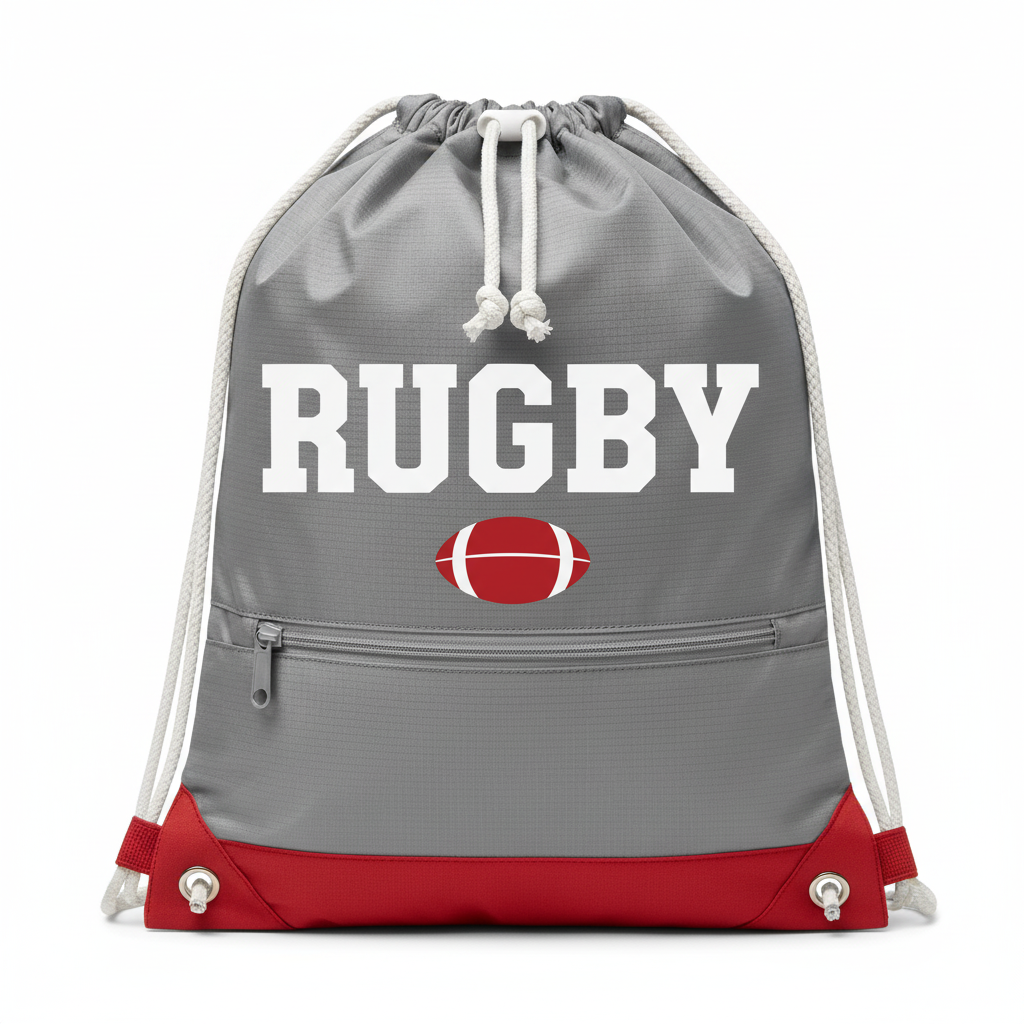 Custom Rugby Cinch Bag