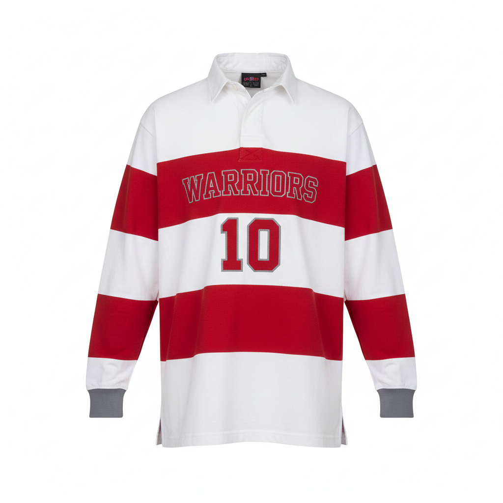 Traditional Button Collar Jersey