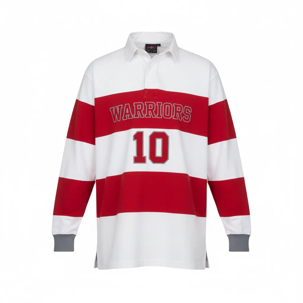 Custom Rugby Traditional Button Collar Jersey