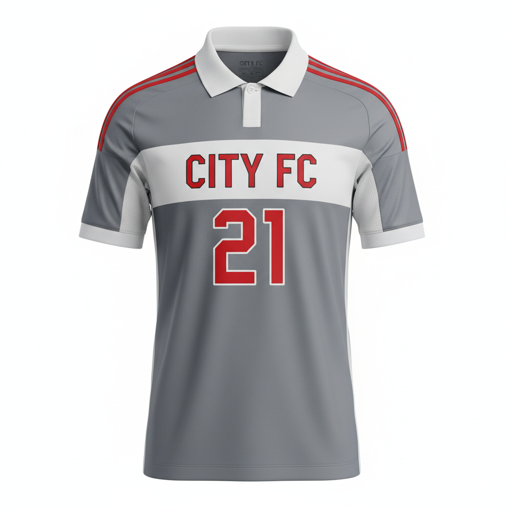 Polo Style Soccer Jersey