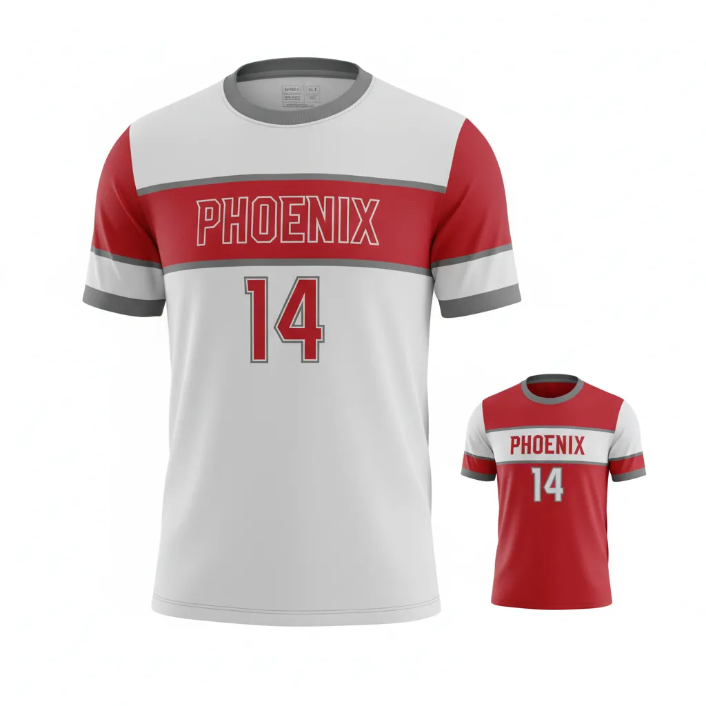 Custom Reversible Soccer Jerseys - Front View - HAMCO