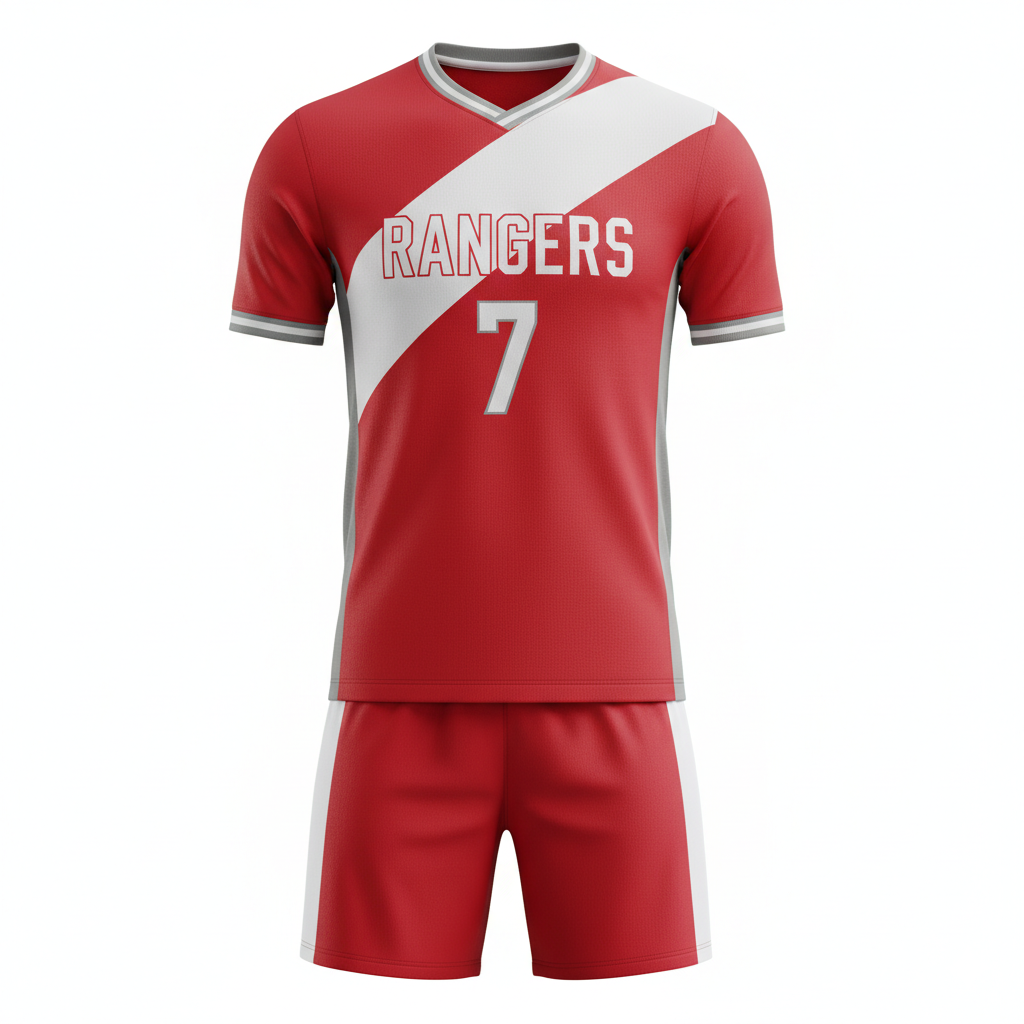 V-Neck Soccer Uniform
