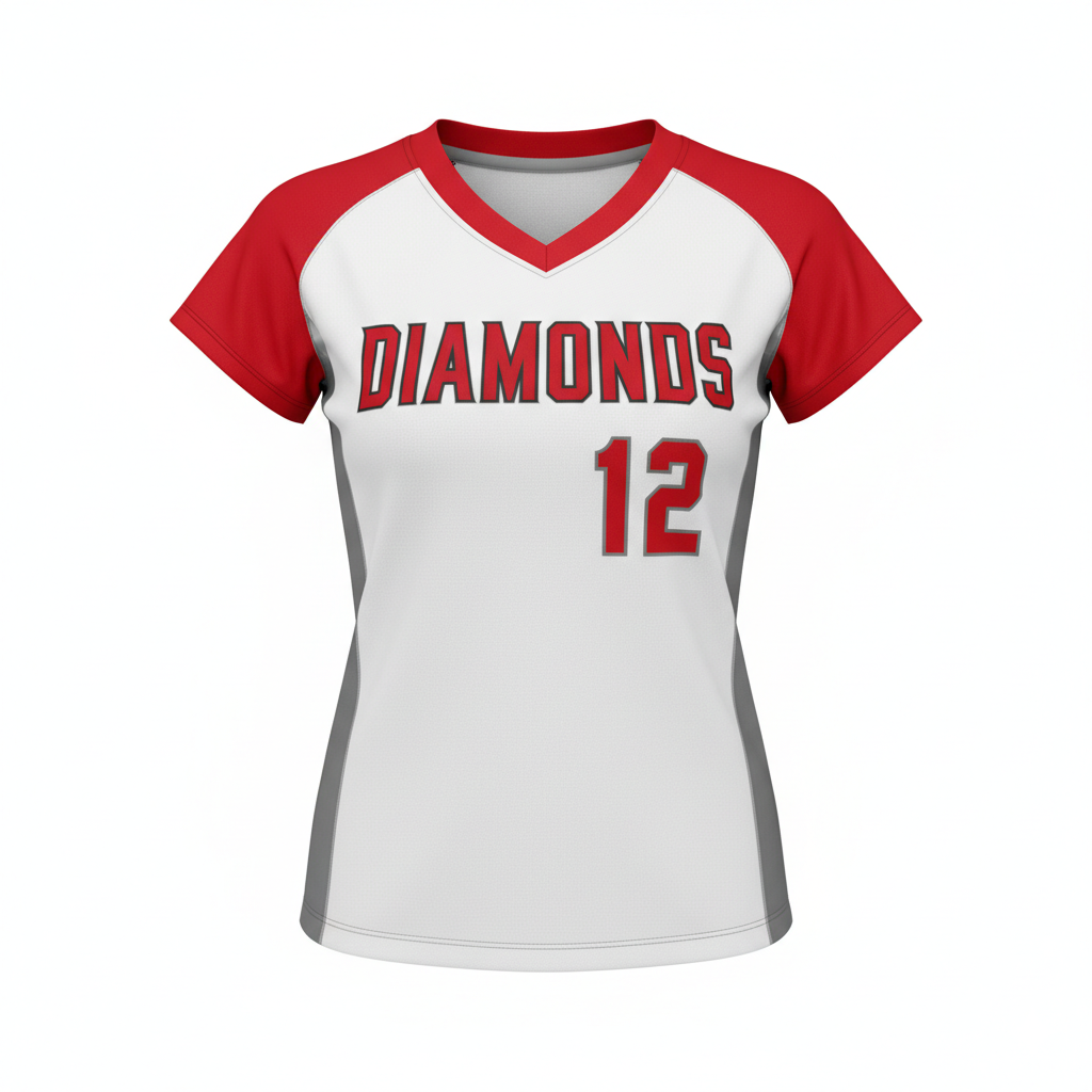 V-Neck Softball Jersey