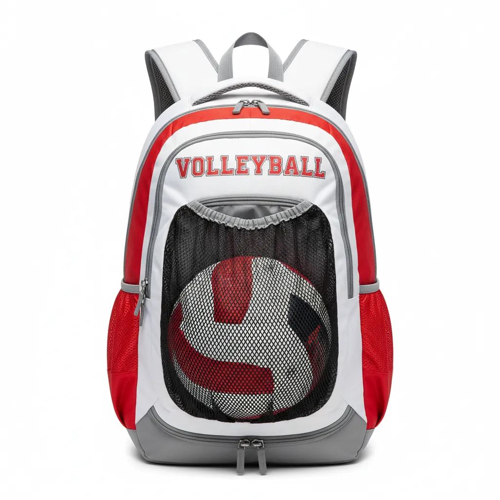 Custom Volleyball Backpack - Front View - HAMCO