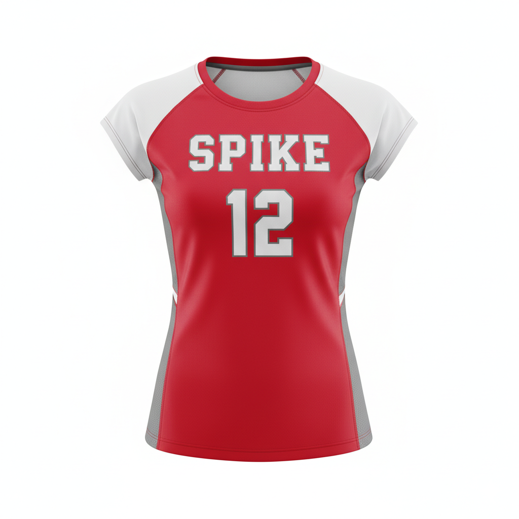 Crewneck Cap Sleeve Jersey