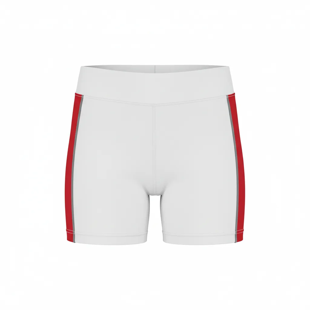 Custom Volleyball Competition Shorts - Front View - HAMCO