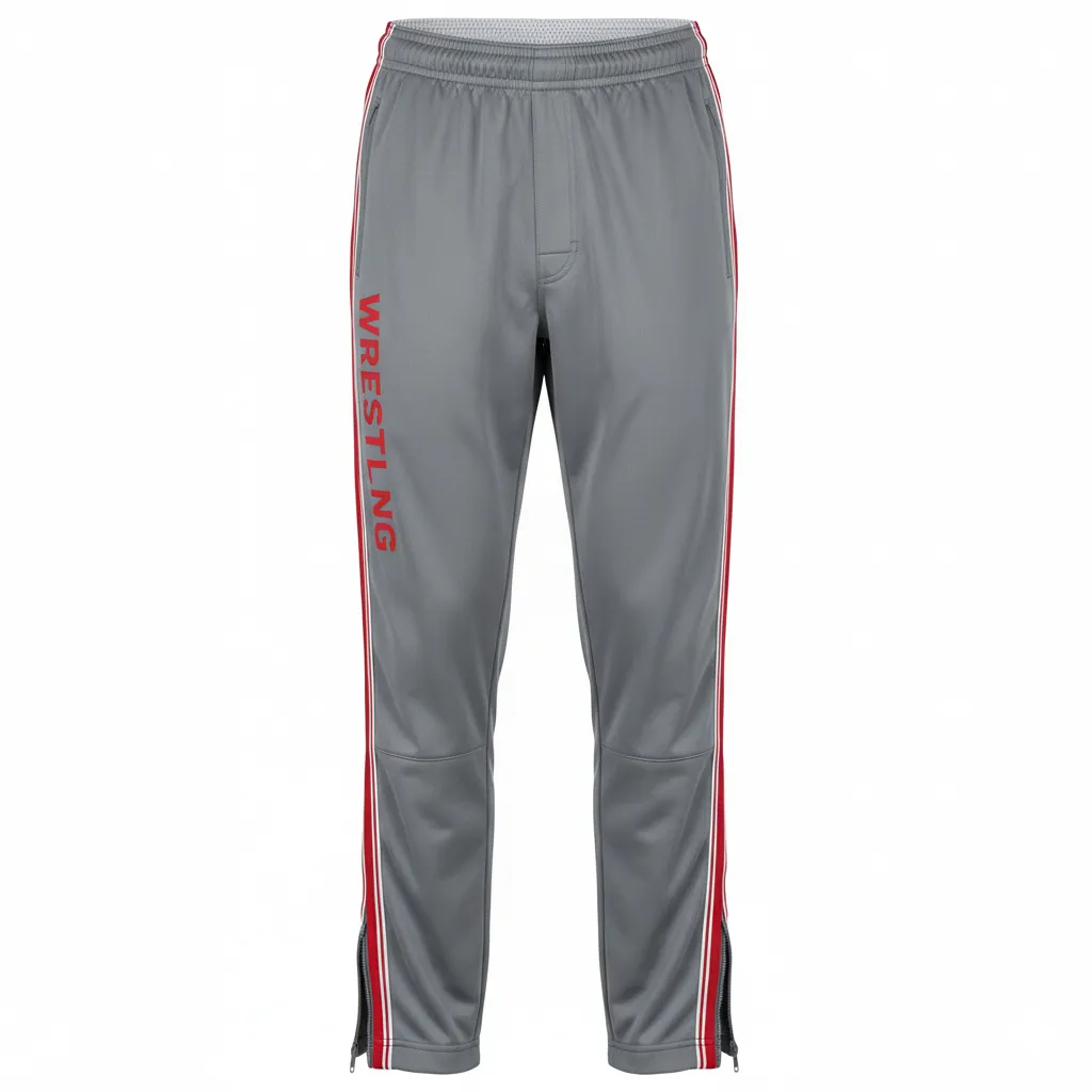 Custom Wrestling Full Length Warmup Pants