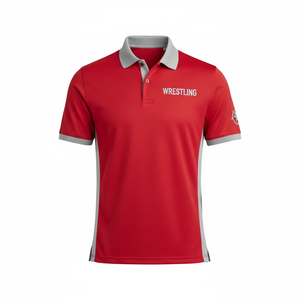 Custom Wrestling Performance Polo Shirts