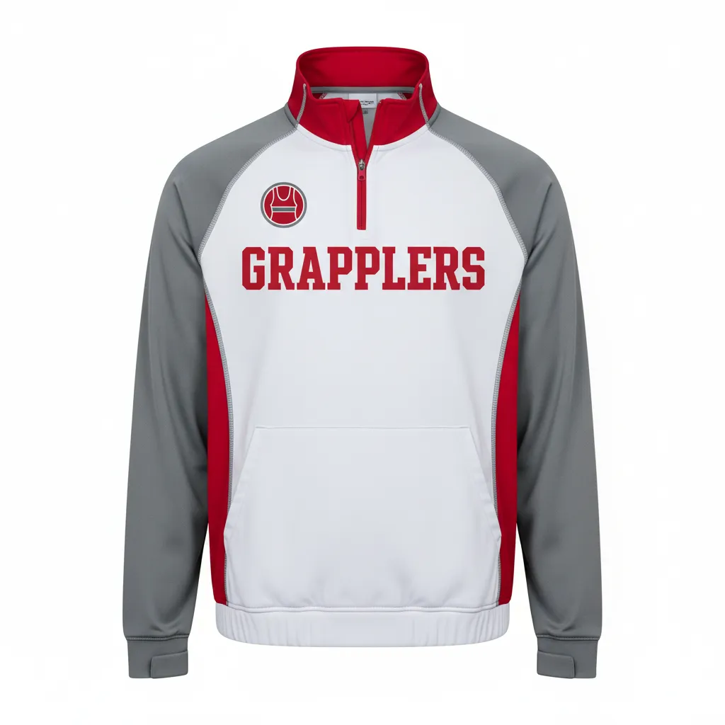 Quarter Zipper Warmup Jacket