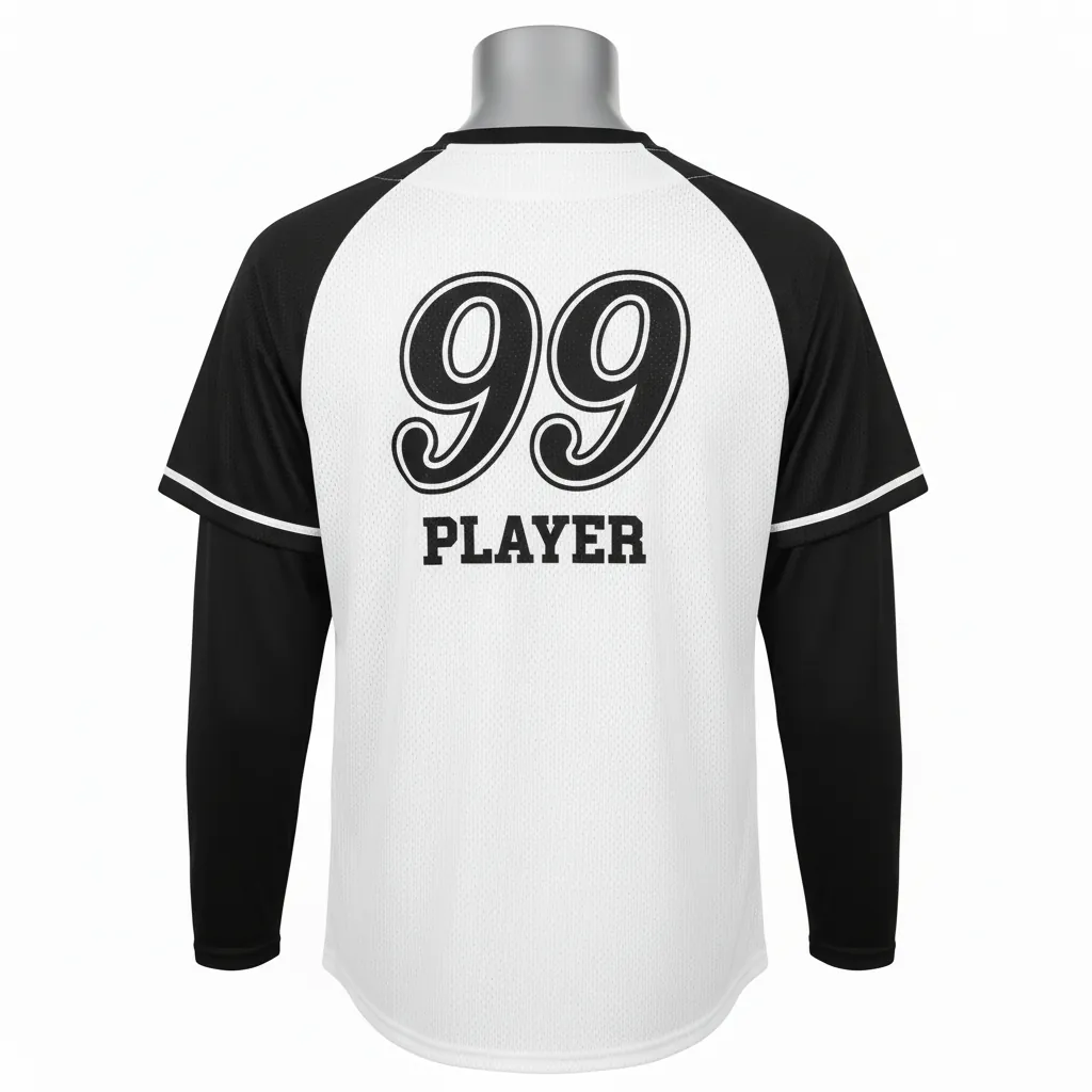 Custom Baseball Batting Practice Jersey - Black - Practice Jersey Full Mesh Pixel - Back View - HAMCO Sports Inc.