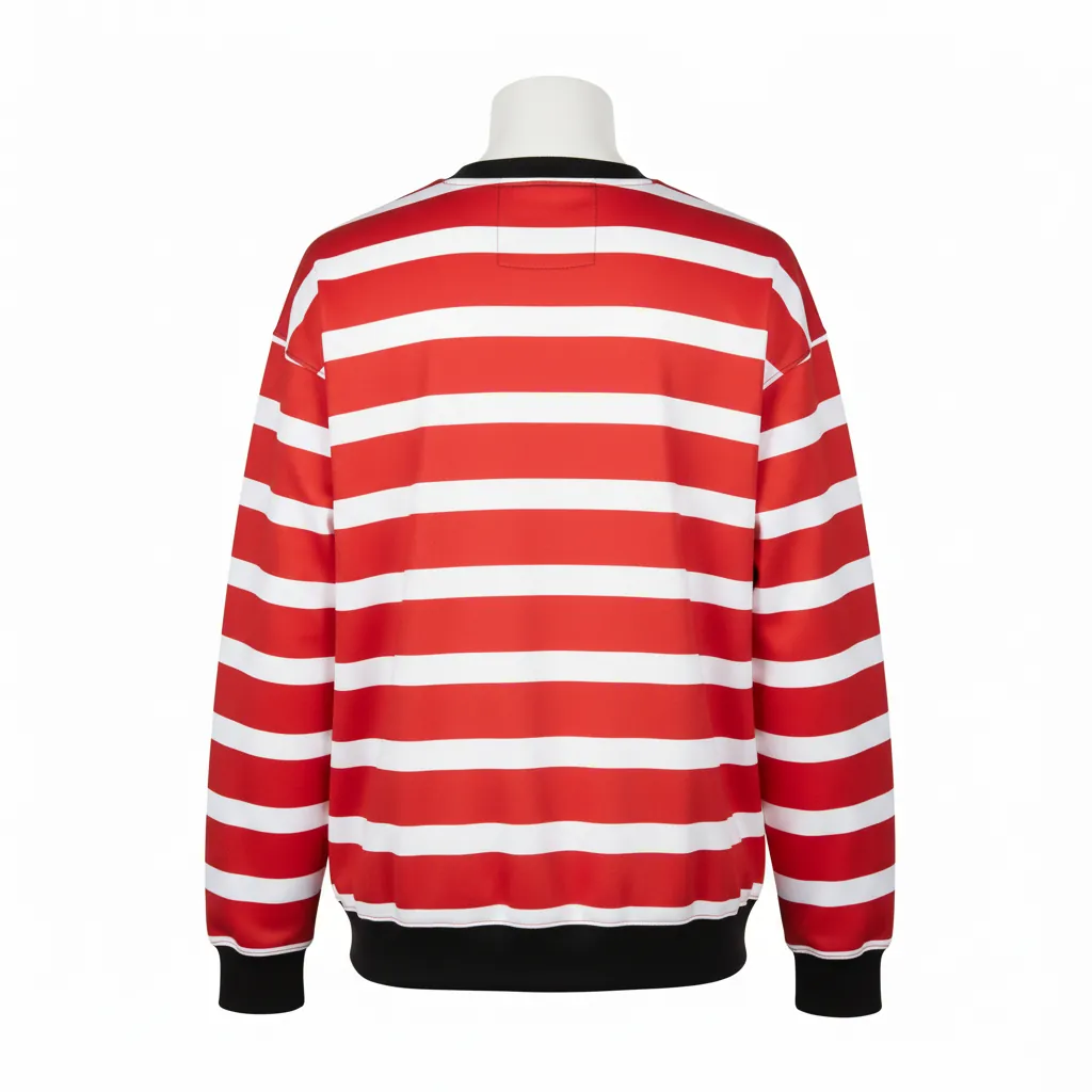 Custom Basketball Crewneck Sweatshirt - Custom Design - Basketball Crewneck Sweatshirt - Back View - HAMCO Sports Inc.