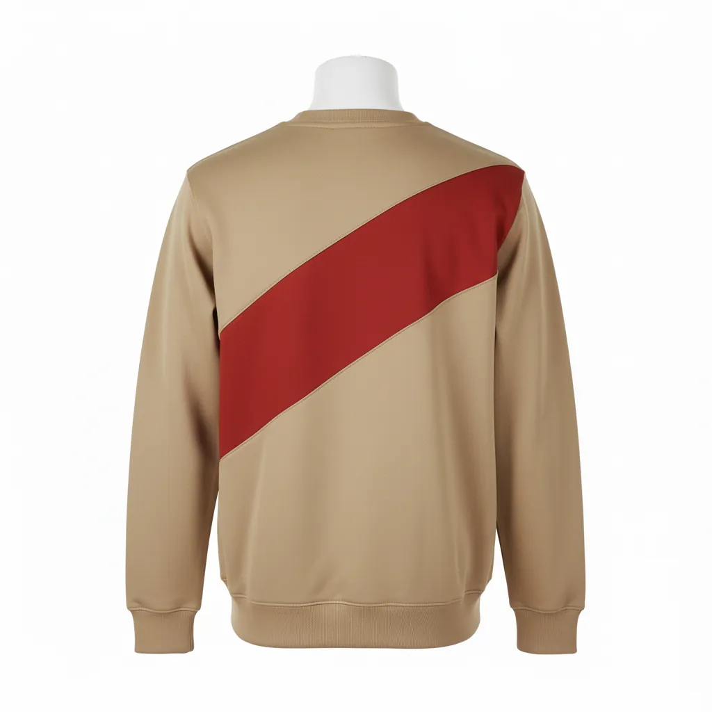 Custom Basketball Crewneck Sweatshirt - Custom Design - Basketball Crewneck Sweatshirt - Back View - HAMCO Sports Inc.