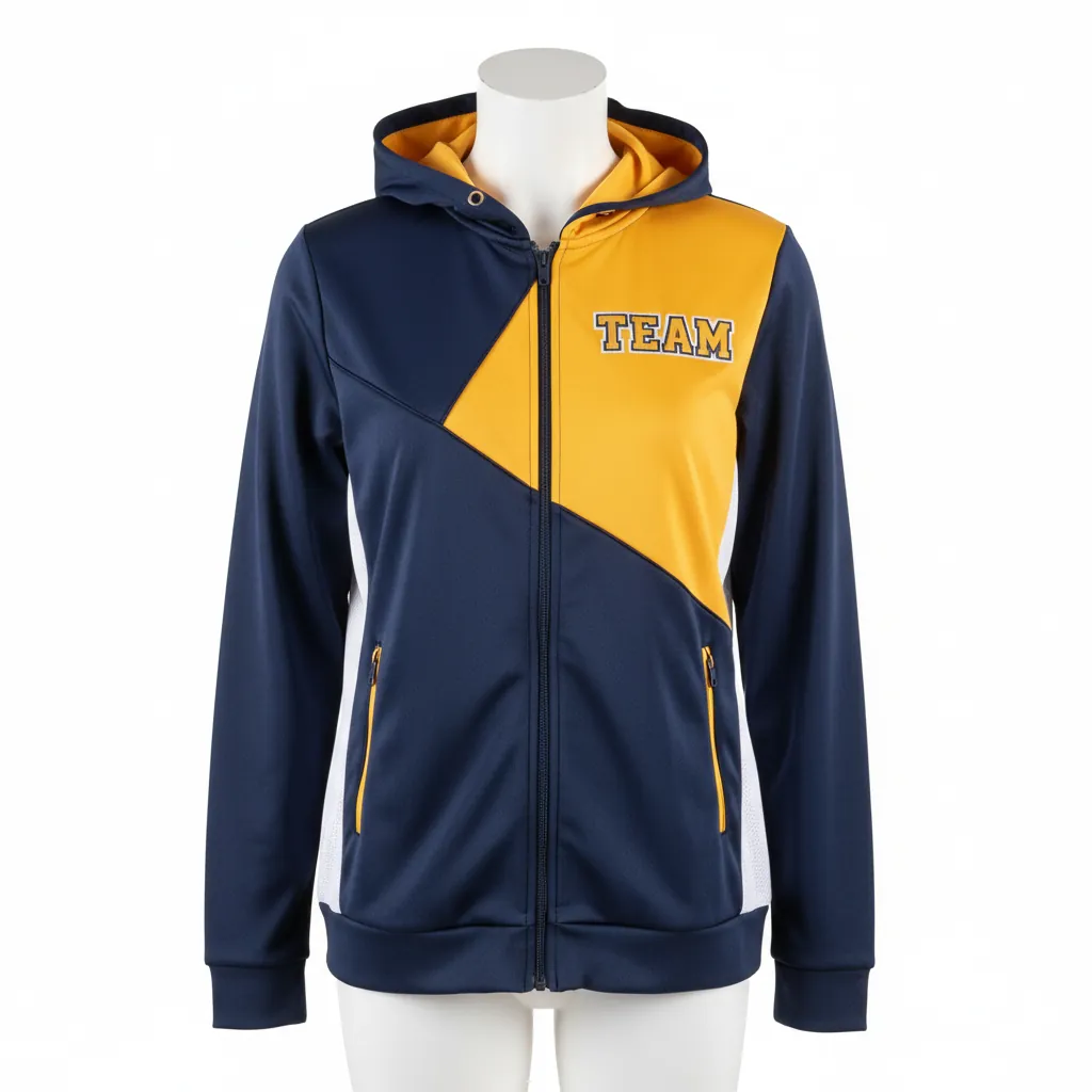 Custom Basketball Full Zip Basketball Hoodie - Custom Design - Basketball Full Zip Hoodie - Front View - HAMCO Sports Inc.