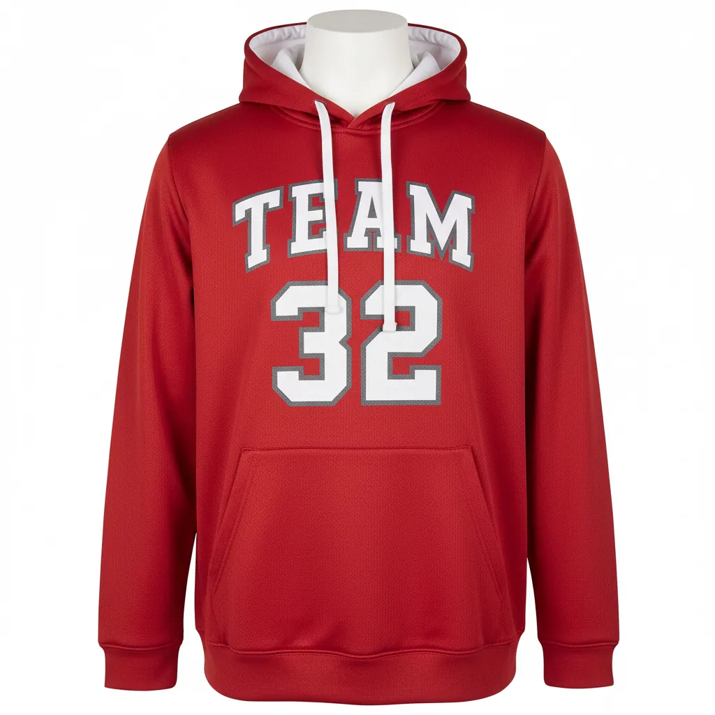 Custom Basketball Pullover Basketball Hoodie - Custom Design - Basketball Pullover Hoodie - Front View - HAMCO Sports Inc.