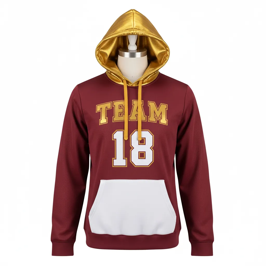 Custom Basketball Pullover Basketball Hoodie - Custom Design - Basketball Pullover Hoodie - Front View - HAMCO Sports Inc.