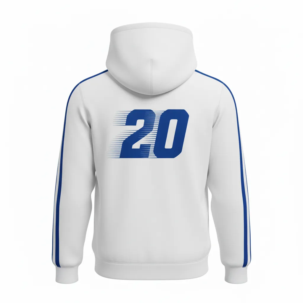 Custom Basketball Pullover Basketball Hoodie - Custom Design - Basketball Pullover Hoodie - Back View - HAMCO Sports Inc.
