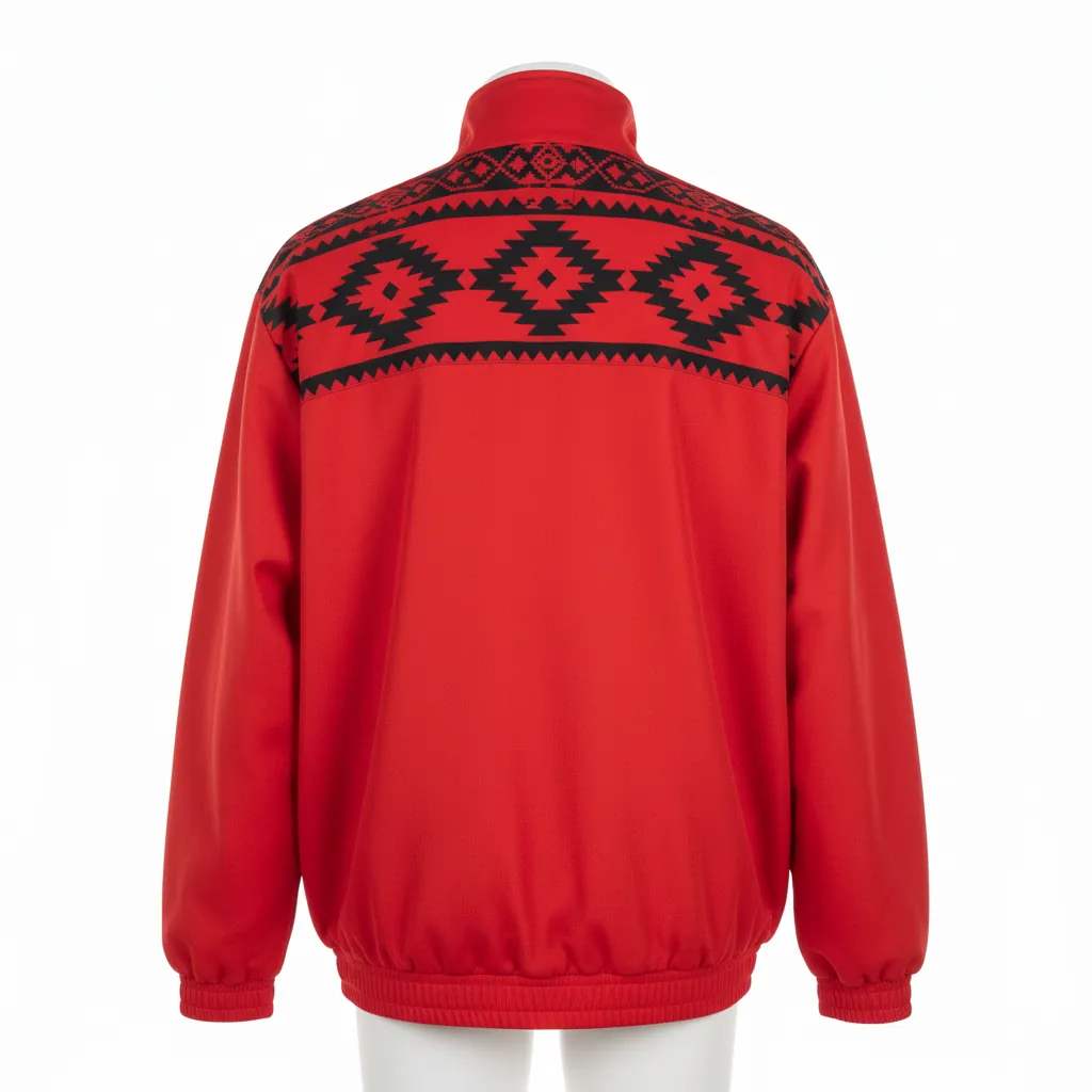 Custom Basketball Shooting Jacket - Custom Design - Basketball Shooting Jacket - Back View - HAMCO Sports Inc.