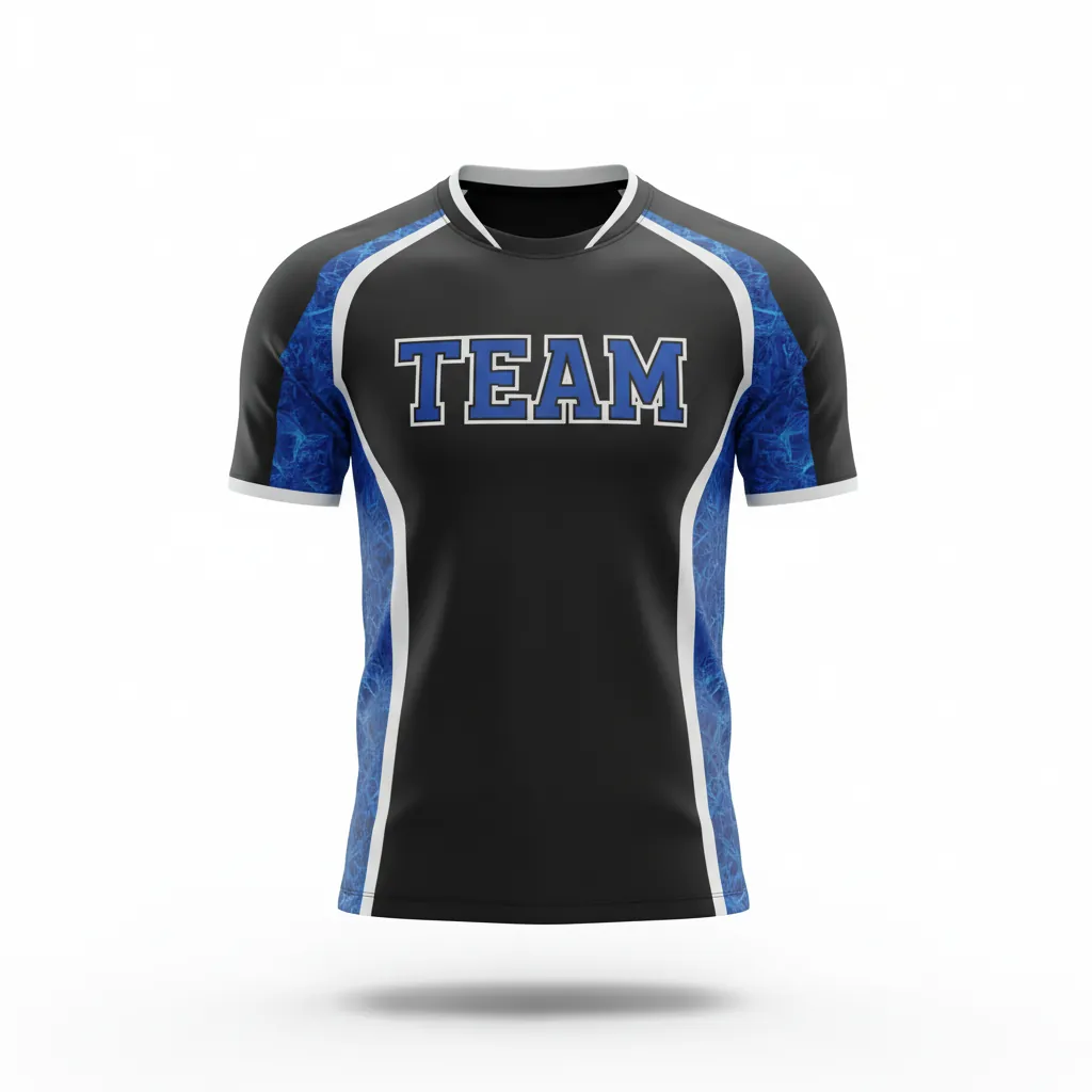 Custom Esports Esports Jersey - Blue, White - Pro Jersey All Blacks Royal - Front View - HAMCO Sports Inc.