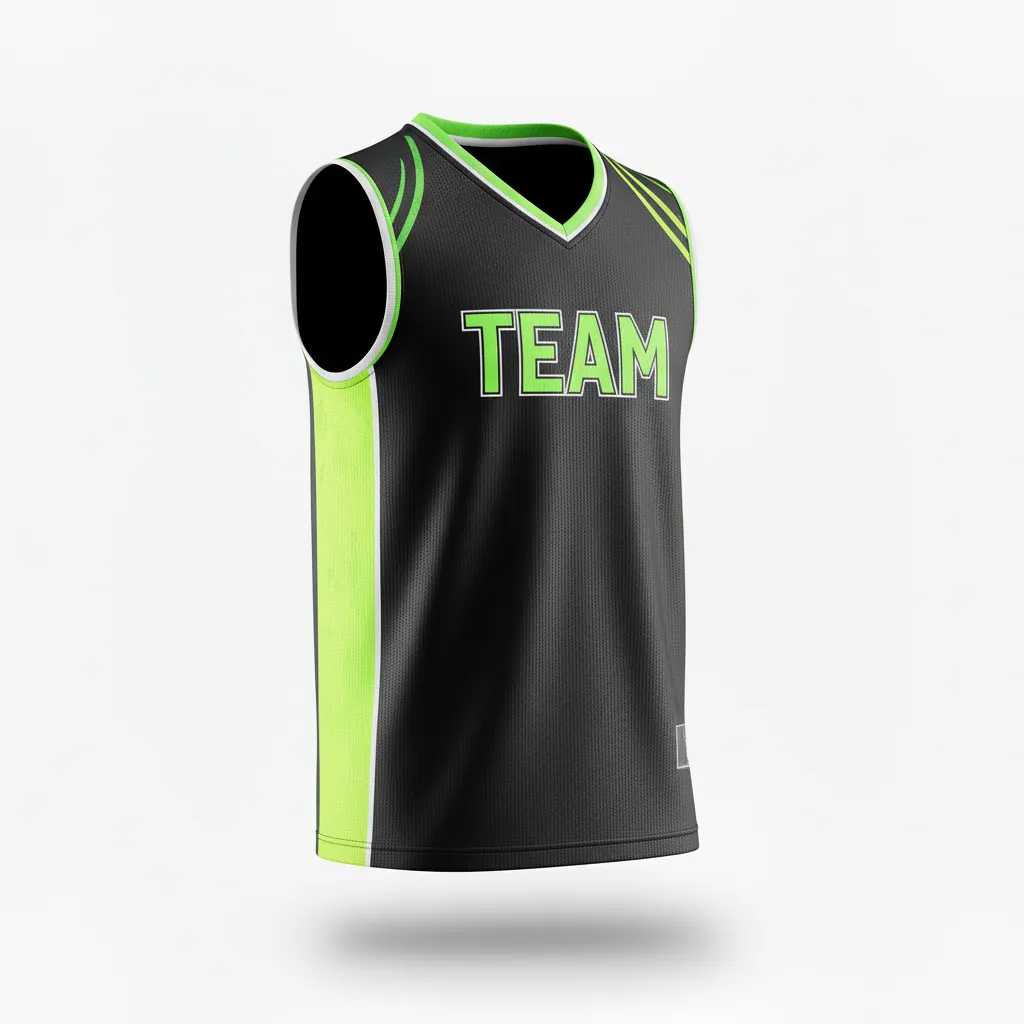 Custom Esports Sleeveless Esports Jersey - Yellow, White - Sleeveless Jersey All Blacks Electric - Front View - HAMCO Sports Inc.