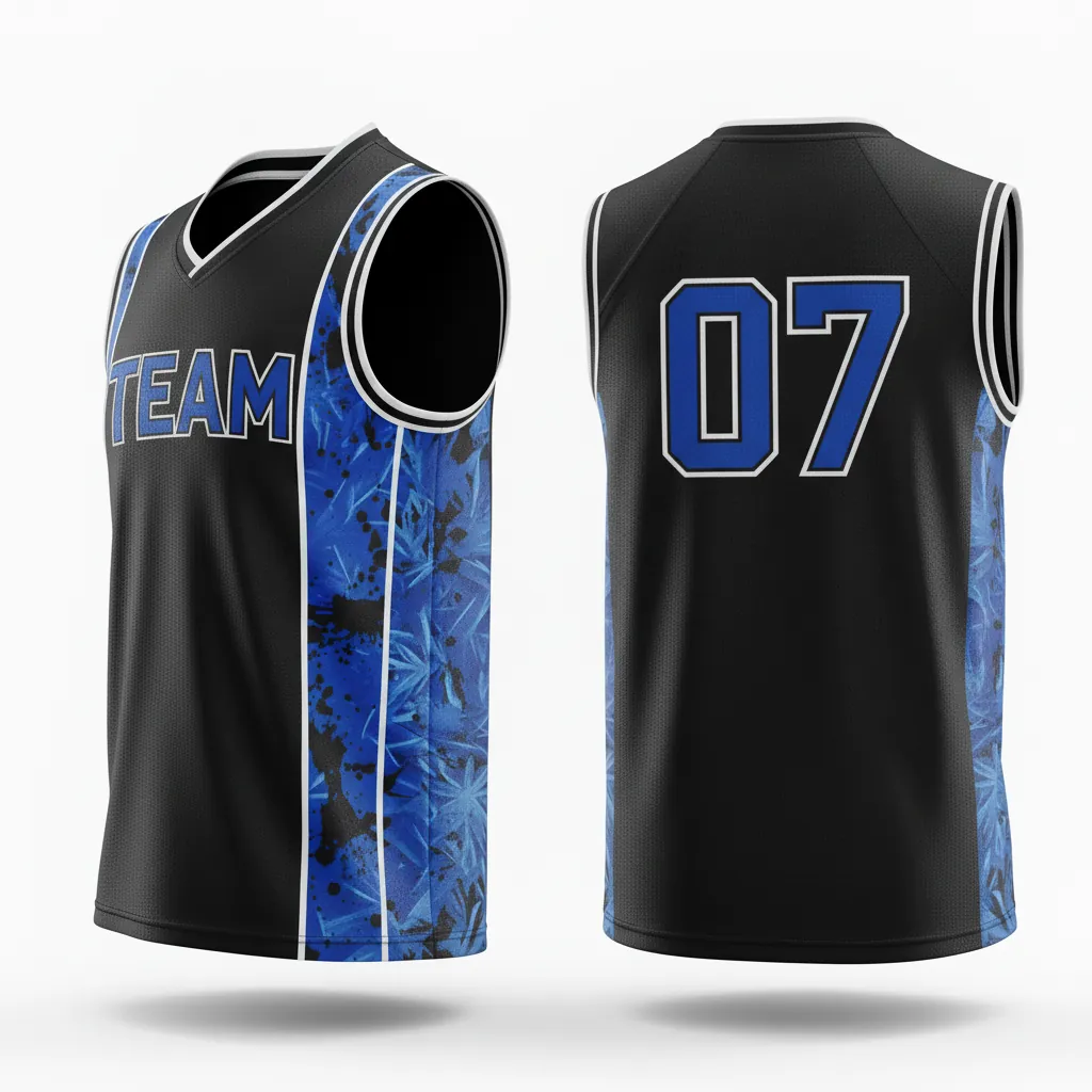 Custom Esports Sleeveless Esports Jersey - Blue, White - Sleeveless Jersey All Blacks Royal - Back View - HAMCO Sports Inc.