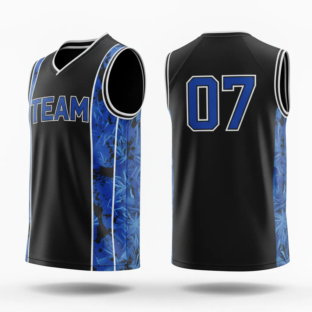 Custom Esports Sleeveless Esports Jersey - White - Sleeveless Jersey All Blacks Teal - Front View - HAMCO Sports Inc.