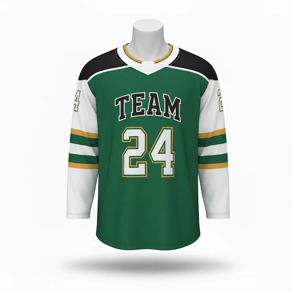 Custom Ice Hockey Practice Jersey - Black - Practice - Front View - HAMCO Sports Inc.