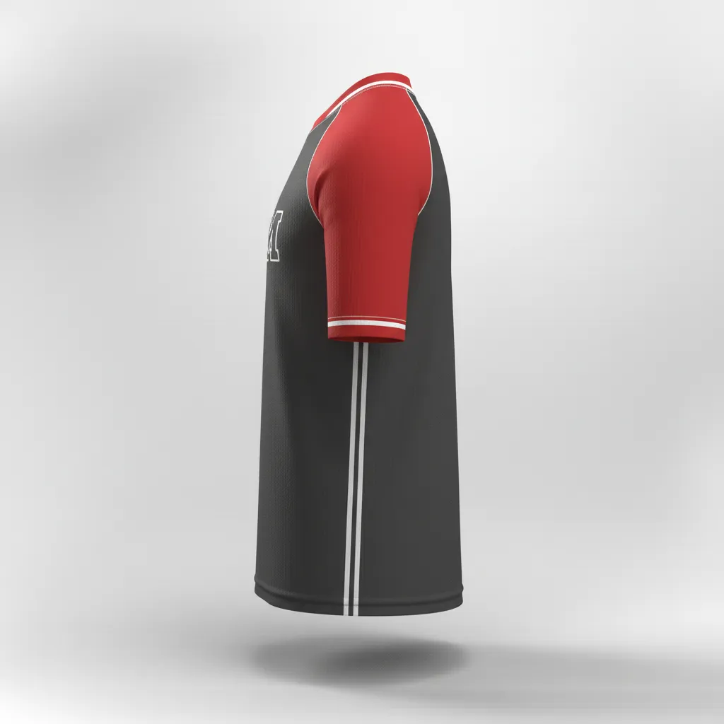 Custom Rugby Practice Jersey - Silver, White - Custom Rugby Practice Jersey All Blacks - Side View - HAMCO Sports Inc.