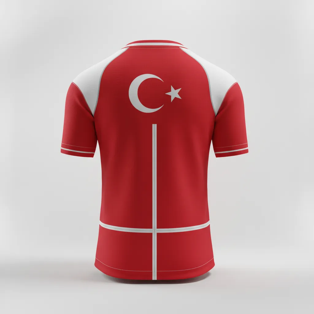 Custom Rugby Practice Jersey - White, Silver - Custom Rugby Practice Jersey Cardinal - Back View - HAMCO Sports Inc.